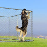 Large Pet Dog Run House Kennel Cage 7.5' x7.5' Backyard Playpen