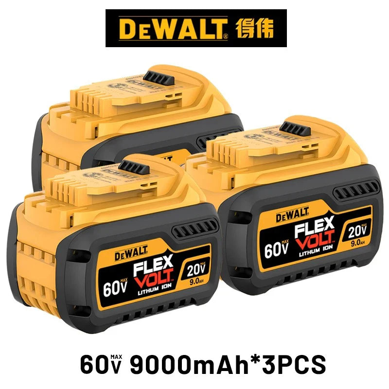 New 100% Original Dewalt 9.0Ah 20V/60V Power Tool Battery DCB206 DCB206 DCB205 DCB200 DCB203 For Dewalt power tool