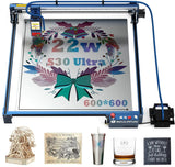 SCULPFUN S30 Ultra Laser Engraver with Air Assist 33W Output Laser Cutter 600x600mm Working Area Laser Engraver for Wood Metal