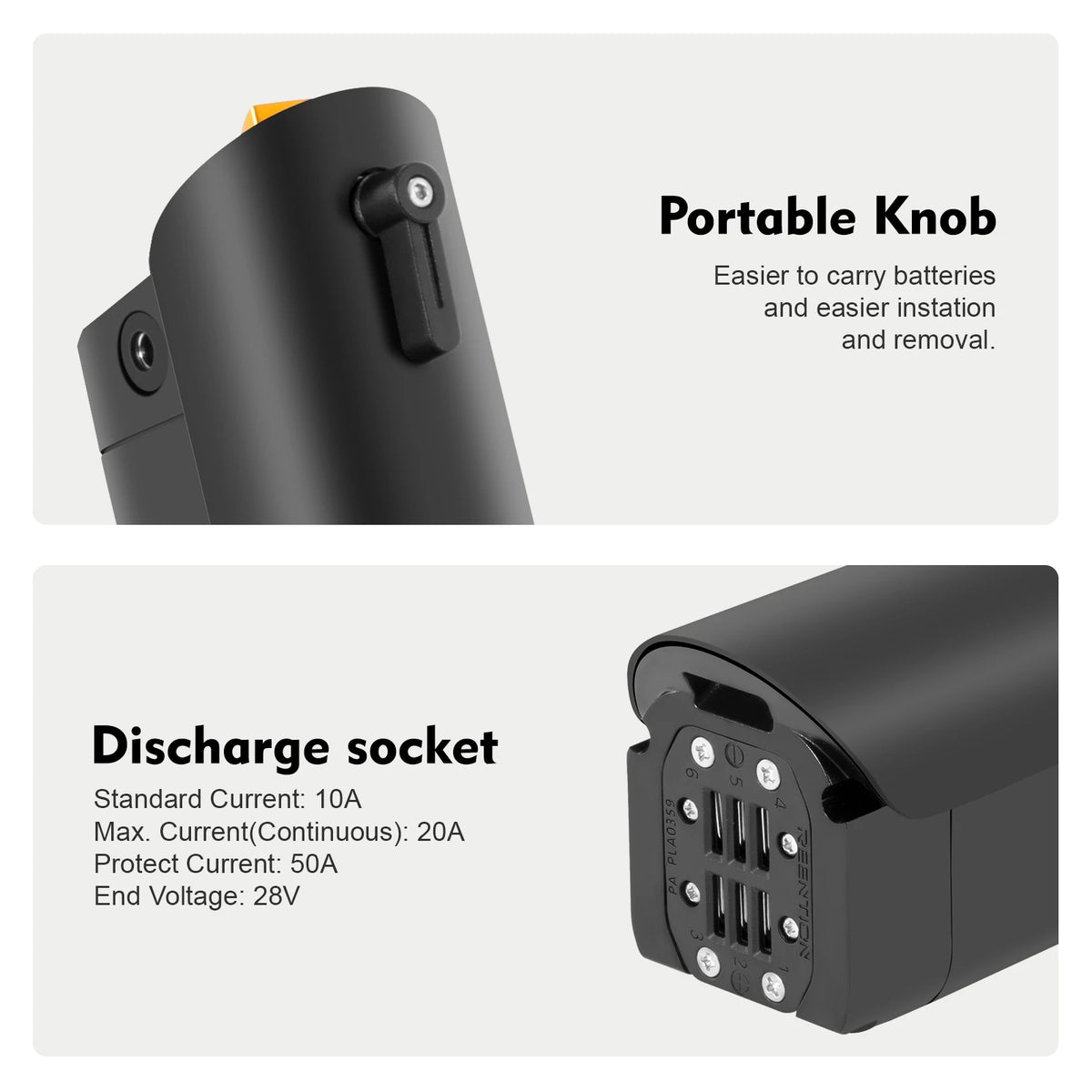 YOSE POWER Ebike Battery 36V 10Ah Compatible with Aventon Soltera.2 and Soltera.2 Step-Through Ebikes 36V Electric Bike Battery