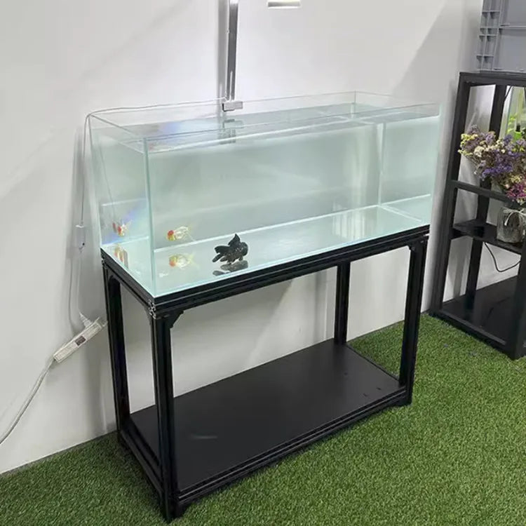 Fish Tank Shelf Fish Tank Table Bottom Cabinet Base Small Metal Wrought Iron Water Cluster Box Bottom Frame Bracket
