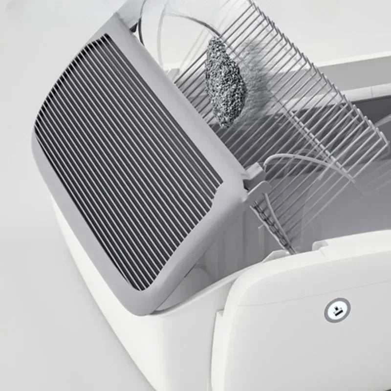 Self-cleaning Open Cat Litter Box Automatic Intelligent Bedpan Leak-proof Sterilization Deodorization Toilet Product