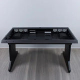 Computer Case Integrated High-End Cool Special-Shaped Game Tables Built-in Fully Transparent Large Case Computer Desk