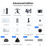 Revopoint metro X 3D BlueMultiple-line Laser Scanner For CAD Designer High Precision Up to 0.01mm(Send Free 500 6-10nm Markers)