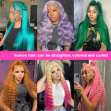 613 Hd Lace Frontal Wig 13X6 Blonde Curly Water Deep Wave Frontal Wig