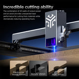 ACMER P2 20W Laser Engraver Cutting Machine Automatic Air Assist Support APP wifi CNC CO2 High Speed Laser Cutting Machine Wood