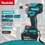 Makita DTW300 18V Brushless Cordless Wrench High Torque Auto Repair Tool Set Lithium-ion Power Wind Cannon for Tire Removal