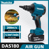 Makita power tools, Makita 18v tools DAS180 high-power air dust removal gun, power tool dust blowing