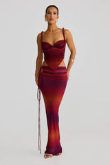 High-quality 3 Pieces Bikinis 2025 New Sets Sexy Push Up Backless Women's Swimsuit Gradient Cover-ups High-end Niche Beach Wear