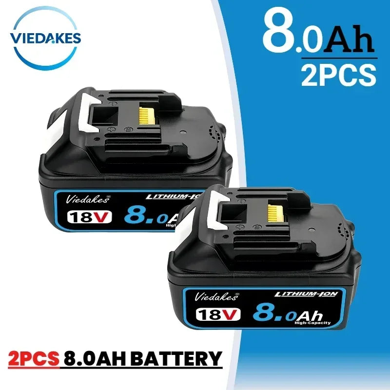 Original 18V 8.0Ah/10.0Ah/12.0Ah 18V Tool Battery BL1830B BL1840B BL1860 BL1850B Tool Battery for Makita 18V Battery