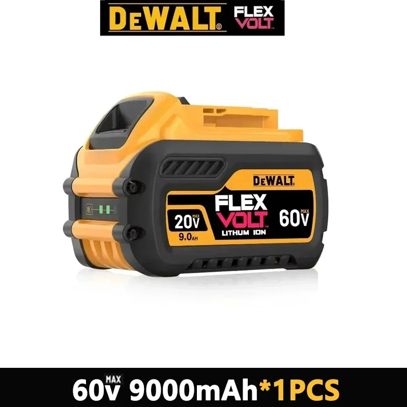 DeWALT MAX FlexVolt 20V/60V Original Battery 6Ah 9Ah Compatible with DCB606 DCB205 DCB206 DCB209 DCB182 Power Tool for 20V Tools