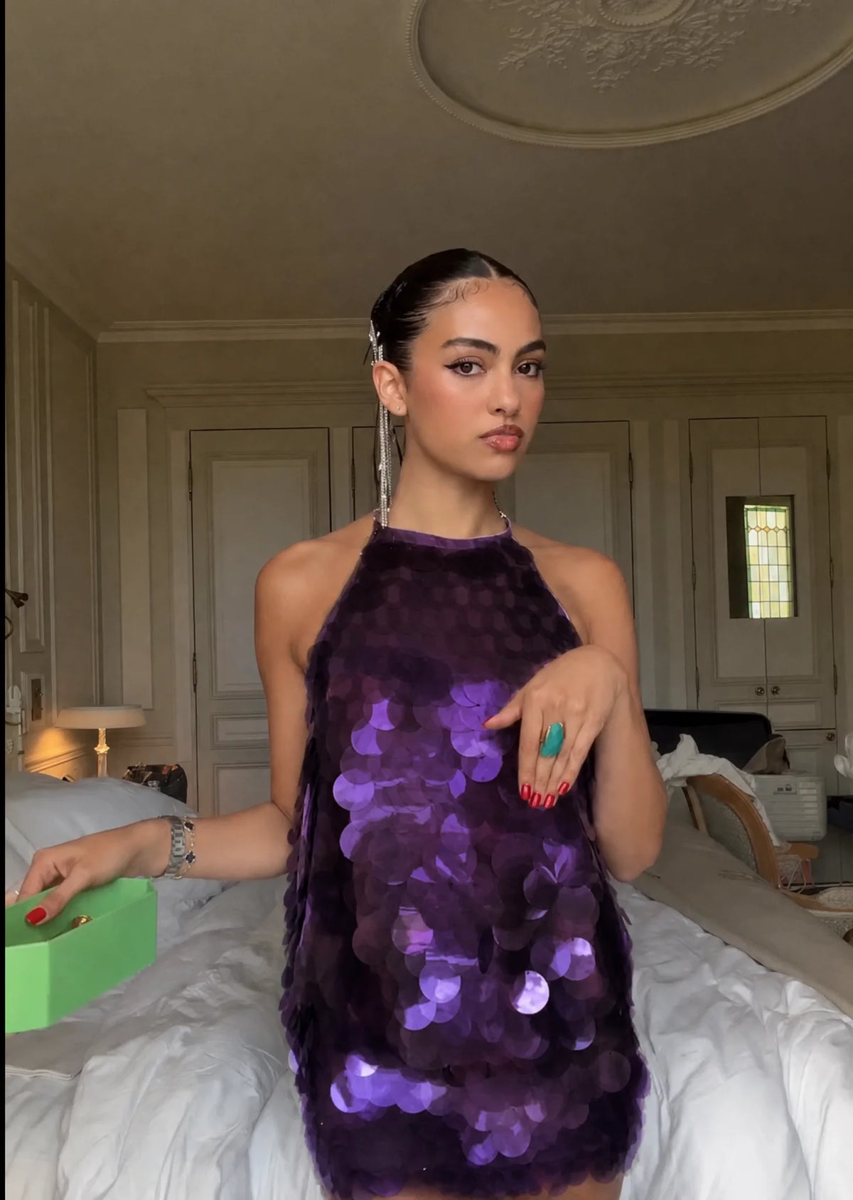Sequin Backless Mini Dress For Women Sexy Sleeveless High Waist Bodycon Short Dresses 2026 Party Club Beach Vacation Outfits