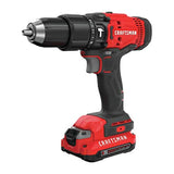 V20 Cordless Hammer Drill Kit 1/2 inch 2 Batteries and Charger Included CMCD711C2