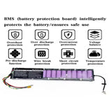 36V 10500mAh Lithium Battery Pack 10S3P for Xiaomi M365 Electric Scooter Waterproof Bluetooth Communication Long Range 30KM