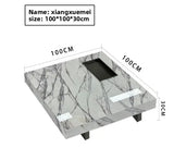 Coffee Table Sintered Coffee Table Oversized Large Square Coffee Rock Plate End Table New Design