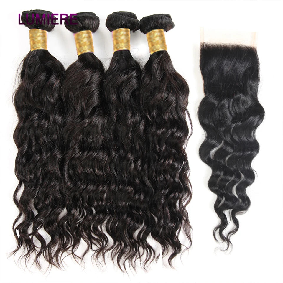 Indian Natural Wave Hair 1/3/4 Bundles Deal Real Virgin Raw Human Hair Weave Extension Double Wefts Can Be Colored Dyed 8-40Inch