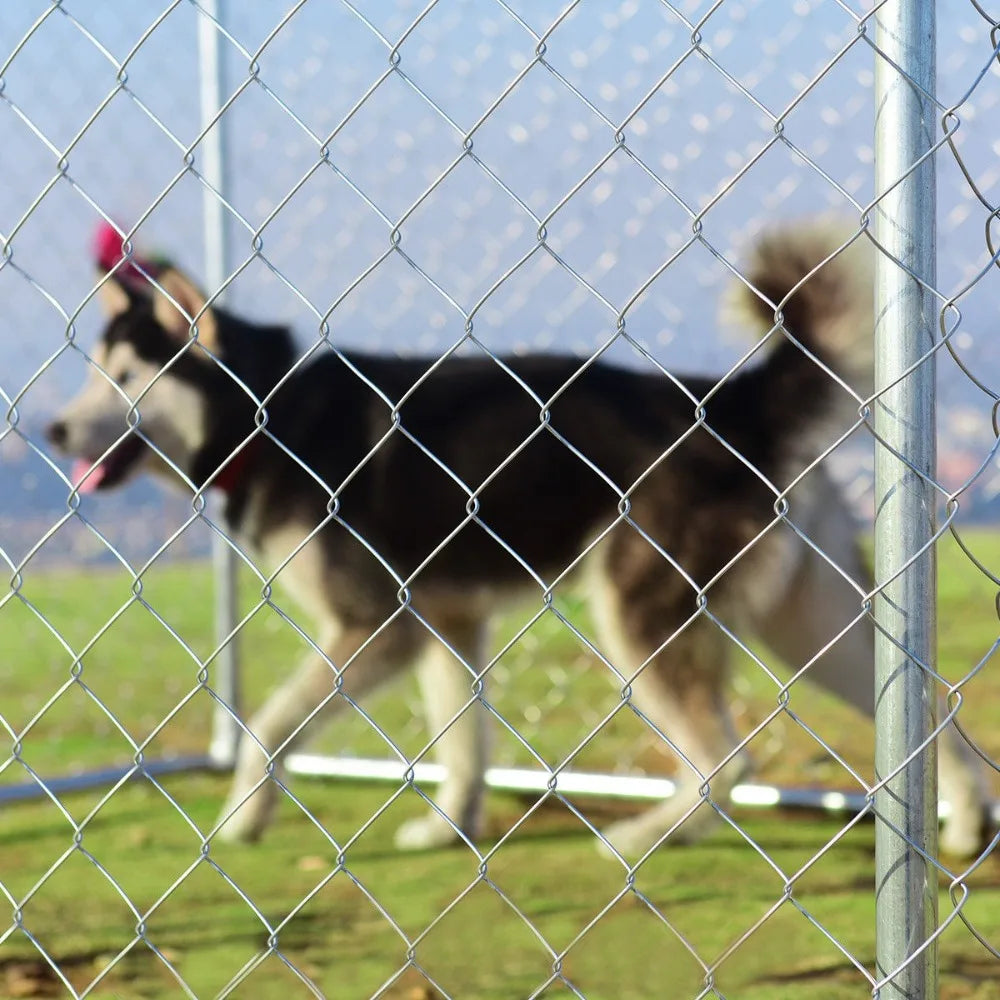 Large Pet Dog Run House Kennel Cage 7.5' x7.5' Backyard Playpen
