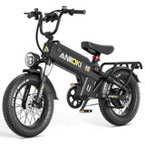 Aniioki ebike 60ah electric bike 1600W Motor Electric Bicycles for Adults aniioki a8 pro max 20"*4" Fat Tires 49km/h