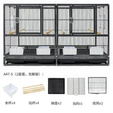 Pet Aviary Bird Cage Parakeet Rabbit Protective Chinchilla Breeding Cat Outdoor Hut Bird  Quail Pajaros Bird Accessories