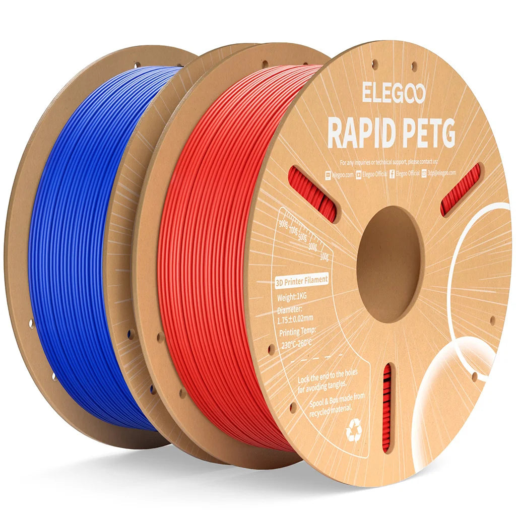 ELEGOO 4KG/5KG/10KG 1.75mm Rapid PETG Filament