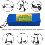 48V 13S3P 36Ah 21700 electric scooter folding electric lithium ion battery,Large capacity, high power External battery，with BMS
