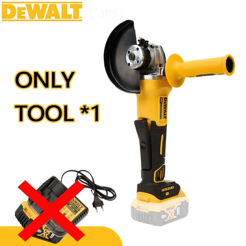 DEWALT DCG405 125mm flat head angle grinder bare machine tool cutting machine 18V lithium battery brushless  tools