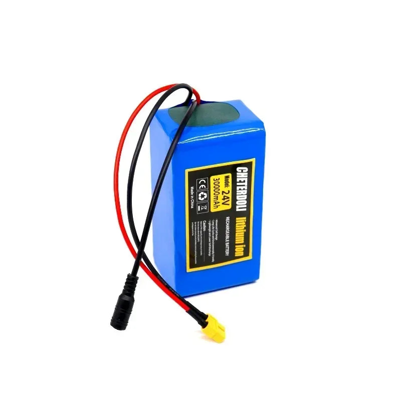 24V 7S3P 18650 Li-Ion Battery Pack Lithium Batteries for Electric Motor Bicycle Ebike Sccooter Toys Drill With 2A Charger