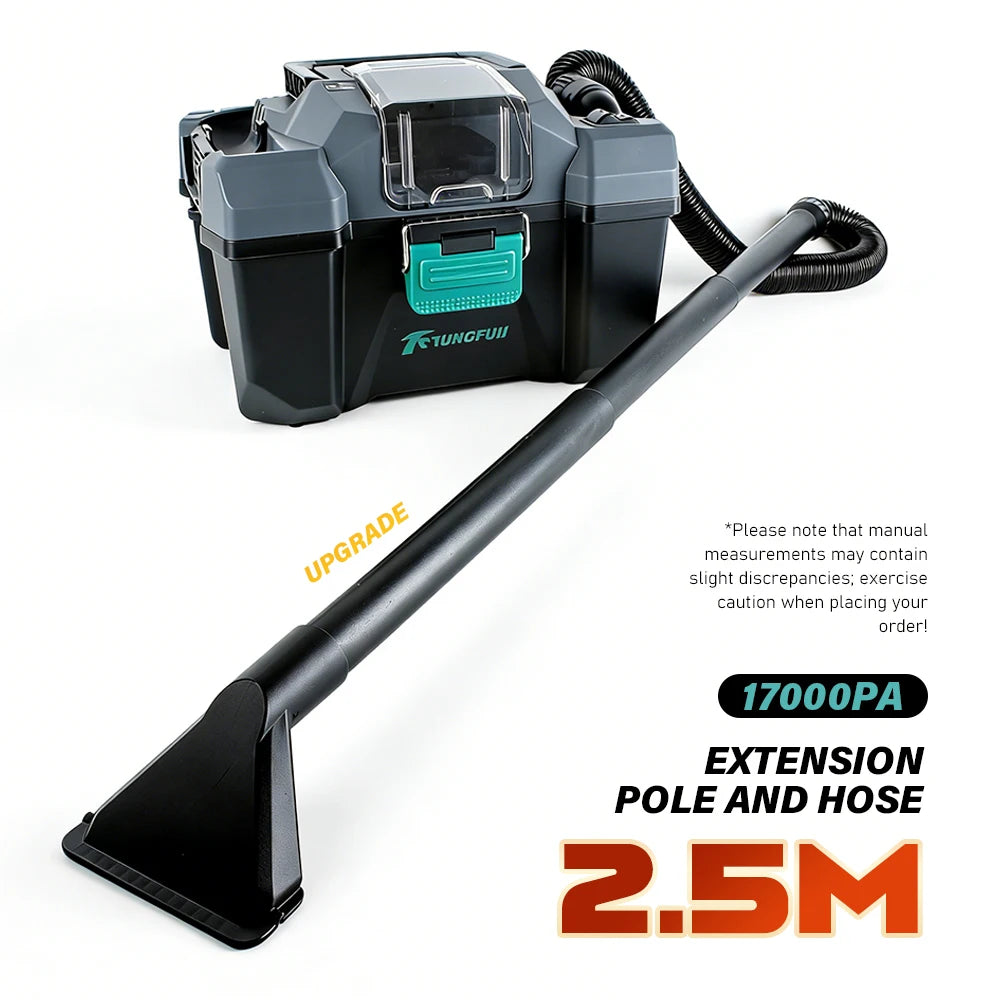 Brushless Vacuum Cleaner 17000PA Wet Dry Vacuum Cleaner Household Industrial Dust Collector Cleaning Tool for DeWalt 20V