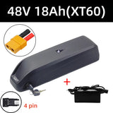 Hailong Downtube Lithium Battery 36/48/52V, 12-30Ah Capacity for Bafang BBS02 BBS03 BBSHD E-Bike Motors