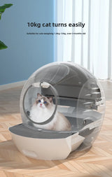Intelligent cat litter box, a cat product with automatic cleaning and deodorizing functions, can eliminate odors，cat supplies