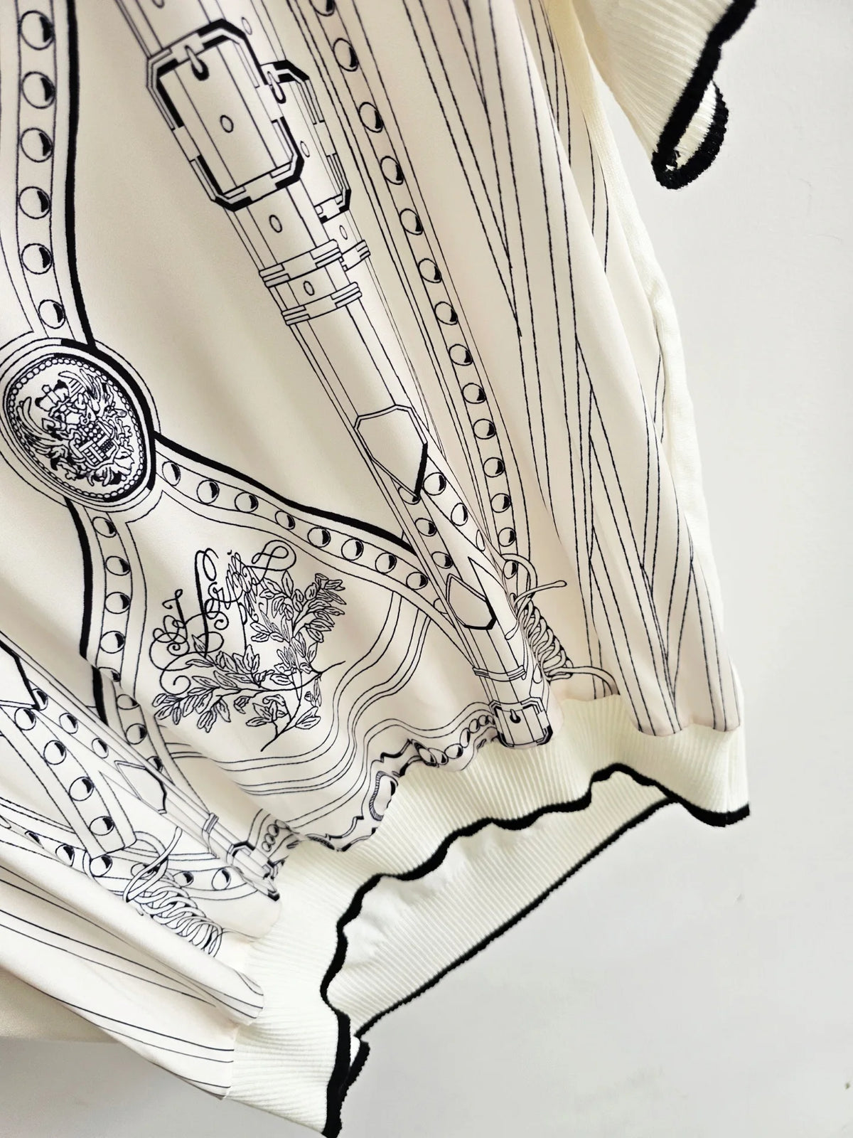 High Quality Satin Short Sleeve T Shirts Women Summer Clothes French Style Brand Designer Printed O Neck Tops Female Ropa Mujer