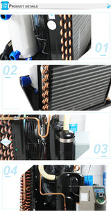 Seafood Cylinder 2P Chiller Fish Pond Aquarium Industrial Water CoolingWater Chiller System