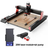 Twotrees TTC450 PRO Laser Milling Engraver Machine 4 AxisDIY Woodworking Cutting Screen UI Upgrade Support Switching Laser Mode