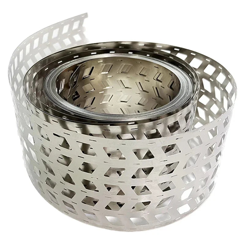 1kg 2P 3P 4P 5P 6P Misaligned Nickel Stript Nickel Plated Steel Stript for 18650/21700 Lithium Battery Welding 0.15mm Thickness