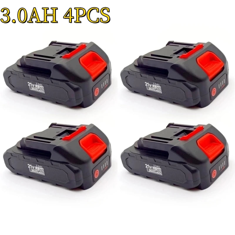 21V 9AH 6AH 3AH Electric drill, screwdriver, durable lithium battery,for Makita 21V series electric tool high voltage water gun