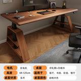 Modern Wooden Electric Height Adjustable Computer Desk High End Design Standing Desk Converter Study Desk Home Furniture FYCD
