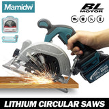 5inch Brushless Electric Circular Saws Adjustment Woodworking Electric Cutting Saw 18V Power Tools For Makita Battery PIN