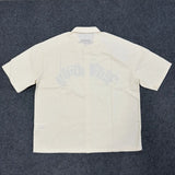 Fashion Letter Printed Tshirt American Style Streetwear T Shirt Summer Men Casual Short Sleeve Harajuku T-shirt Oversize Tops