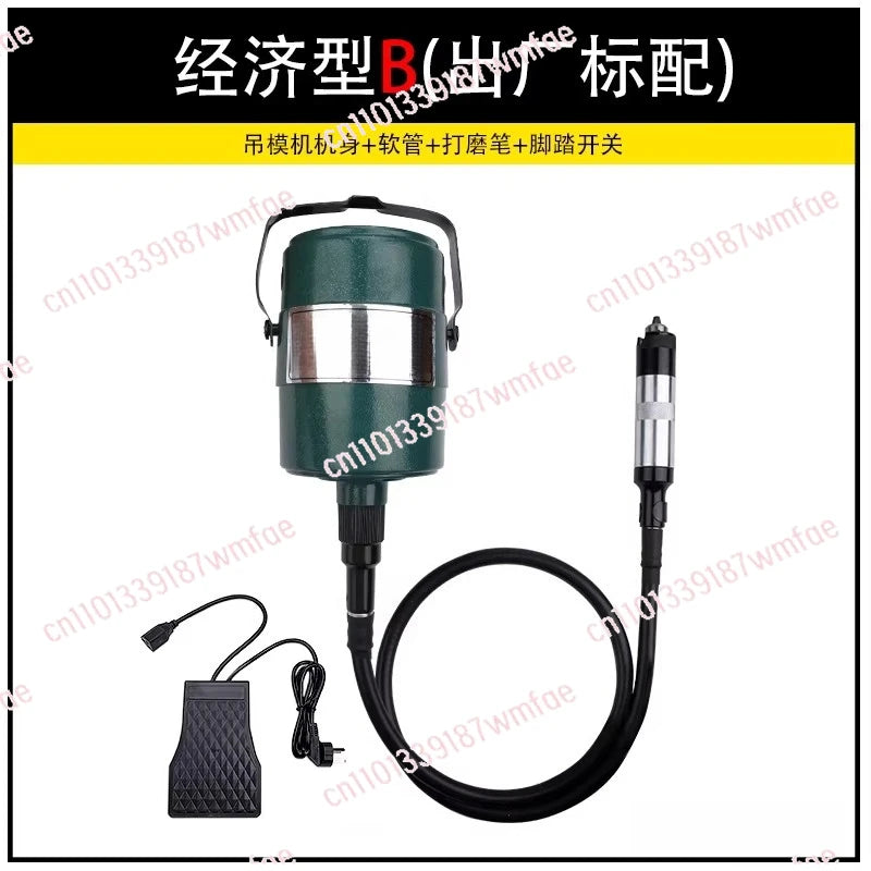 Electric Hanging Grinder HighPower Hanging Drill Jade Engraving Machine Small Wood Carving WoodworkingCarvingHandheld