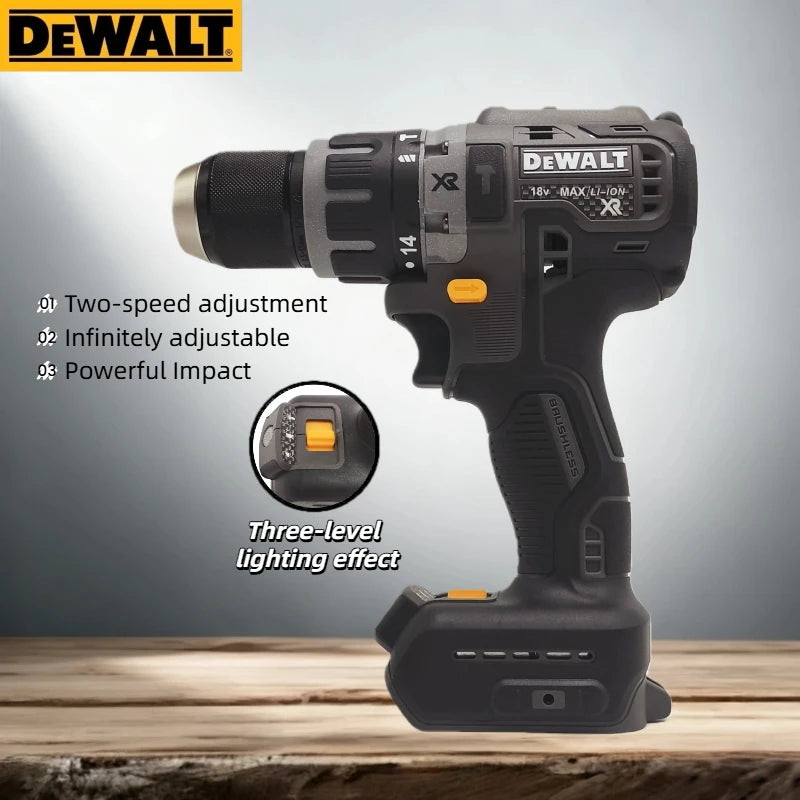 DEWALT DCD791 Compact Brushless Drill Driver: Multifunctional Cordless Power Tool for Efficient Home Drilling & Fastening
