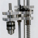 Woodworking Drilling Stand - Aluminum Profile Vertical Positioning Tool, Mini Desktop Drill Stand for Cordless Drills & DIY