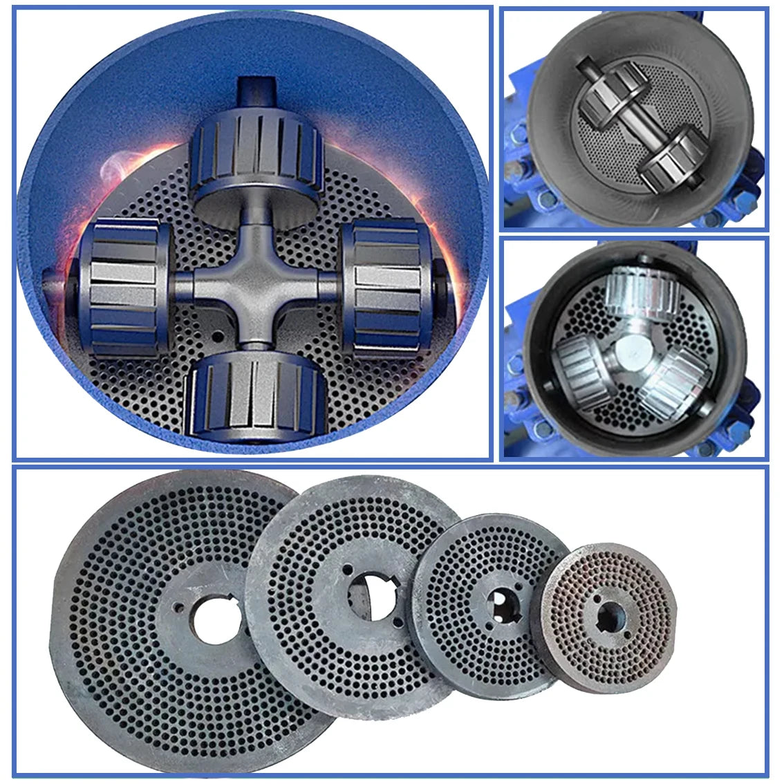 For STROSEN New Pig Farm Feed Processor Livestock and Poultry Pellet Maker Pig Feed Pelletizer