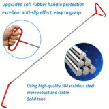Car Door Tool Kit Inflatable Air Pump Auto Window Door Open Fixing Gripper Tools with Long Reach Kits & Carrying Bag