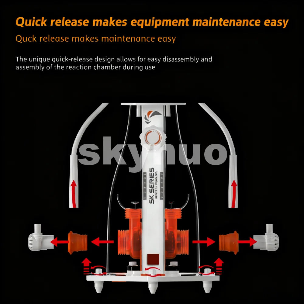 2026 New MJ-SK2200/2400/2600/2800 Aquarium Protein Skimmer Dual Needle Wheel DC Water Pump Explosion Proof for Coral Reef Tank