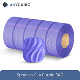 ANYCUBIC 10KG Refill PLA Filament 3D Printer 1.75mm Spooless Plastic Rubber Filament Material For FDM 3D Printer for Kobra 3 S1C