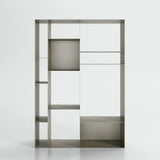 #Modern Modular Metal Bookcase Commercial Furniture Horizontal Vertical Stackable Bookshelf Hotel Office Shelves for Living Room