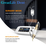 GCC MX EU SA AE Stock Dental Piezo Surgery & Implant Motor 2 in1 SURGIC TOUCH Surgical Drilling Piezosurgery Bone Cutter Device