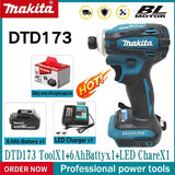 Makita DTD173 18V Cordless Impact Driver 180 N.m Brushless Electric Drill Screwdriver LED Light Multi-function Household To