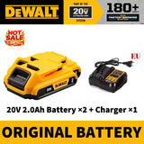 DEWALT 100% Original 20V 5AH Power Tool Battery 60V 9AH Flexvolt Battery Charger Combo DCB206 DCB205 DCB202 DCB609 DCB200 DCB184