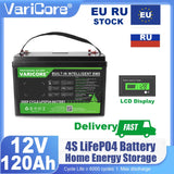 VariCore 12.8V/24v 360Ah 340Ah 180Ah 120AH 100Ah LiFePO4 Battery 25.6v 12V Lithium Iron Phosphate for RV Touring Car Solar Wind